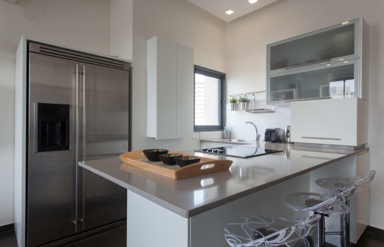 Apartament Luxury Penthouse 2 Bed Near Rothchild Tel Awiw Zewnętrze zdjęcie